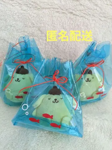 3개 세트 익명 배송 폼폼푸딩 포장마차 마스코트 금붕어