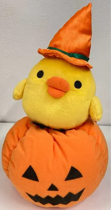 시스템 서비스 할로윈 봉제 인형 XL 키이로이토리/on 호박