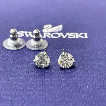 SWAROVSKI/스와로브스키/싱글 볼 귀걸이/대형/크리스탈