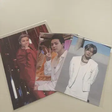 BTS 지민 JIMIN 사진 세트 3장
