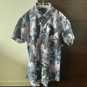 ARMAN JEANS slim 남성용 반팔 셔츠 L