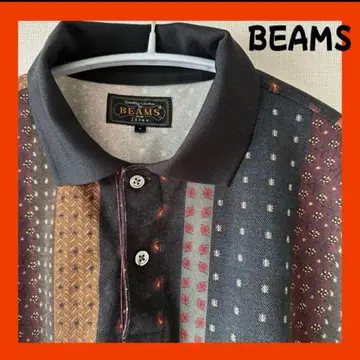 BEAMS 멀티 컬러 피케 셔츠