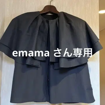 블랙 슬리브리스 블라우스 저널 스탠다드