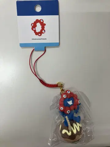 미야쿠미야쿠 입체 마스코트 타코야키 네츠케 스트랩