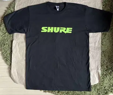 XL 기업 로고 슈어 SHURE 티셔츠 DJ 댄서 힙합 R&B