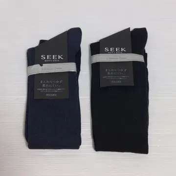 SEEK 시크 남성용 삭스 25-26cm 2켤레 세트