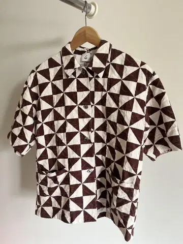 6(ROKU) KIKAGAKU PRINT SHIRT 셔츠 로쿠