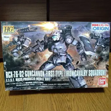 HG 1/144 건캐논 초기형 (철기병 중대) RCX-76-02