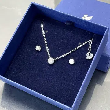 SWAROVSKI/스와로브스키/귀걸이/목걸이/세트 판매/싱글 볼