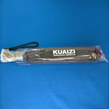KUAIZI 접이식 우산 우천 겸용 블랙
