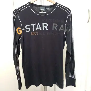 G-STAR RAW 롱 T 긴팔 블랙 L 스트릿 캐주얼