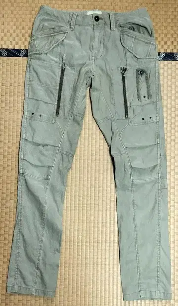 아비렉스 카고 팬츠 M 카키 아비렉스