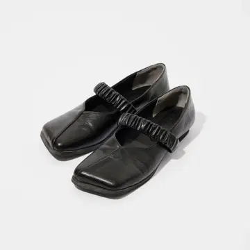 Eaphi SQUARE TOE SHOES 블랙 37 신발