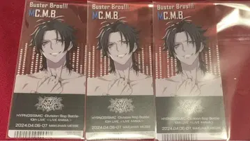 HYPNOSISMIC 10th LIVE 티켓풍 클리어 카드 야마다 지로