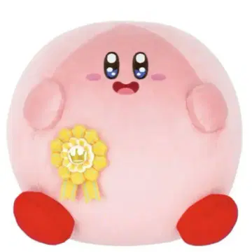 택 포함  맛집 페스티벌  큰 봉제 인형  커비  우승  30cm