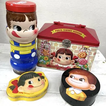 페코짱 희귀한 오래된 캔 4세트