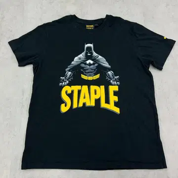 배트맨 STAPLE 상의 반팔 티셔츠 구제 의류 블랙 검정 L