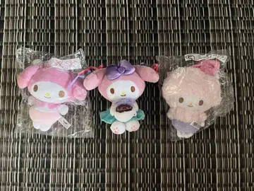 마이멜로디 미니 봉제 인형 세트