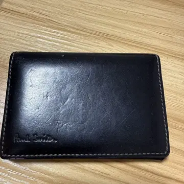 Paul Smith 블랙 가죽 명함지갑