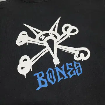 795 파웰 페랄타 RAT BONES 스컬 자수 L 사이즈 블랙