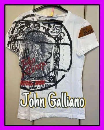 [ John Galliano ] 존 갈리아노 프린트 t셔츠 아카이브