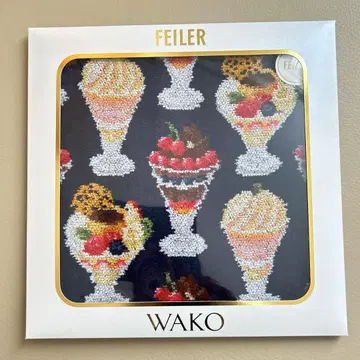 페이러 와코 WAKO PARFAIT 손수건 네이비