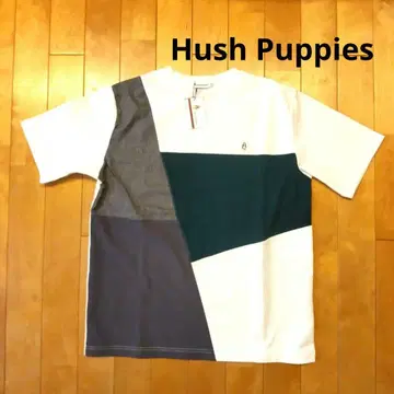 Hush Puppies 패치워크 티셔츠 L 사이즈