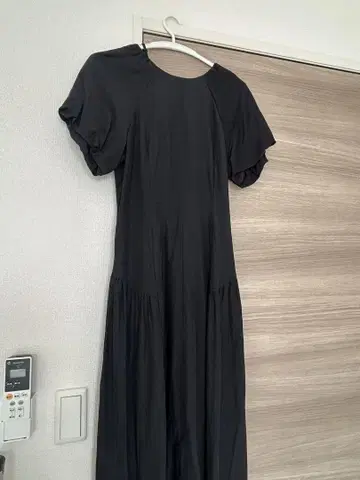 프레이 아이디 린넨 퍼프 슬리브 원피스