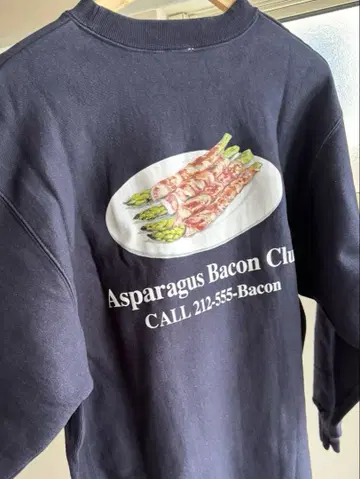 Asparagus Bacon Club 맨투맨