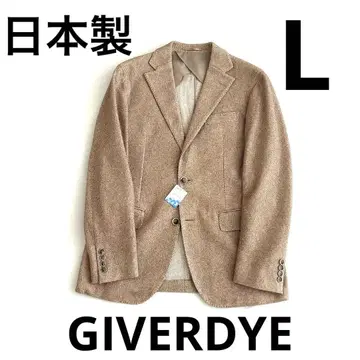 미사용 새상품 GIVERDYE 테일러드 자켓 L 일본제 42