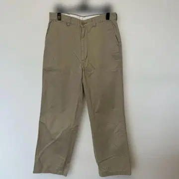 Wrangler 랭글러 베이지 치노 팬츠 백 포켓 부착