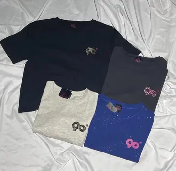 9090girl Logo Girl Tee 셋업 Navy M 사이즈