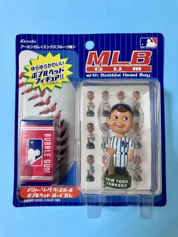 MLB 껌 보블헤드 뉴욕 양키스 가네보우