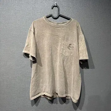 [ Good On ] 브라운 XL 포켓 티셔츠