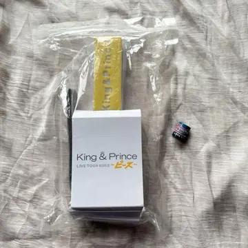 King & Prince 킹프리 피스 응원봉 RE:ERA 은색 테이프
