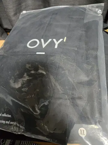 OVY' 릴랙스 WIDE ACTION 슬랙스 XL 블랙 새상품