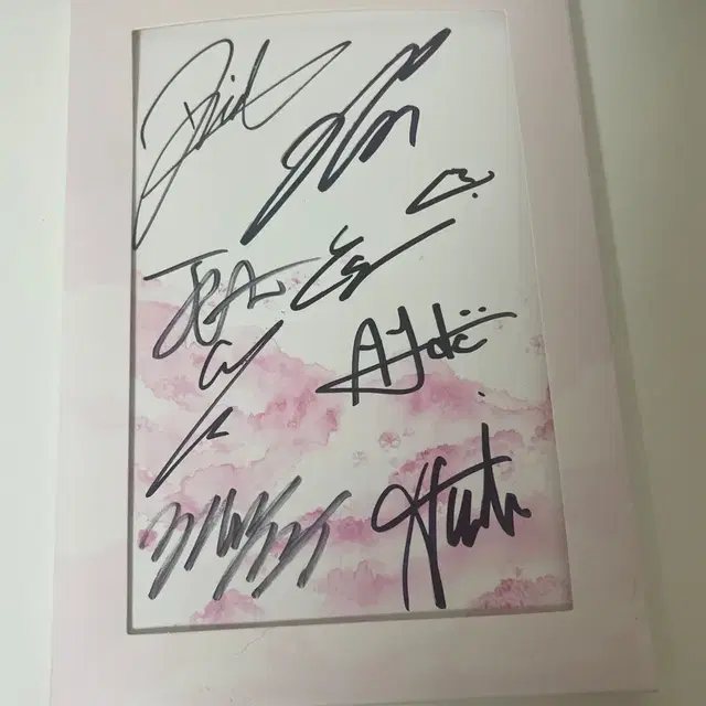 이펙스 싸인앨범 epex