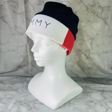 TOMMYHILFIGER 타미힐피거 멀티 컬러 니트 모자