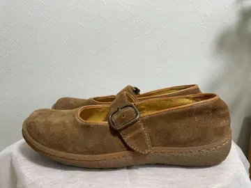 CAMPER 캠퍼 스트랩 슈즈 스웨이드 35