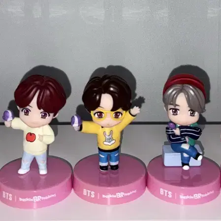 방탄소년단 베스킨라빈스 피규어
