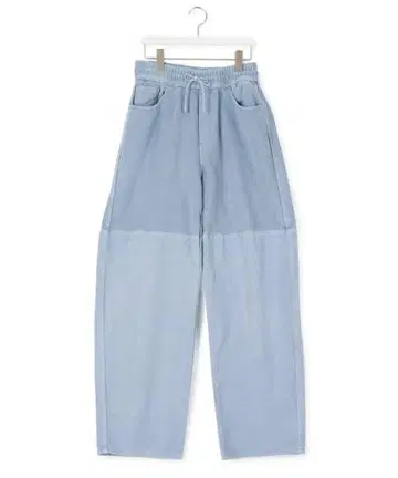 AMOMENTO DRAWSTRING DENIM PANTS