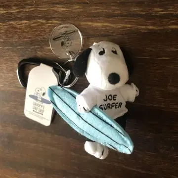 미사용 새상품 SNOOPY'S SURF SHOP 카라비너 포함 참