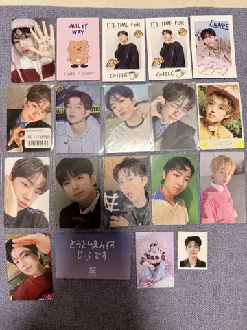 EVNNE 박지후 트레이딩 카드 세트