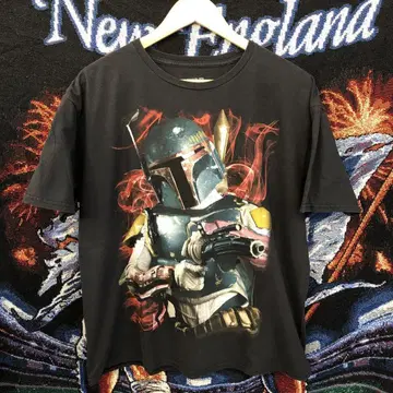 00s STARWARS 보바 페트 무비 영화 블랙 검정 XL
