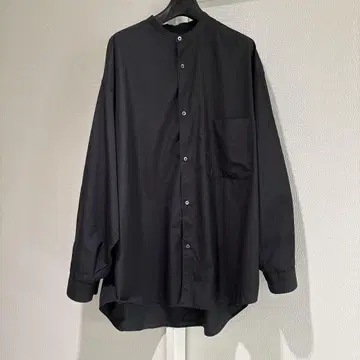 Graphpaper 블랙 셔츠 오버사이즈