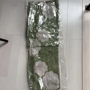 그린 컬러 꽃무늬 유카타 미사용품
