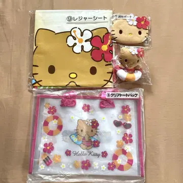 일광화상 키티 복권 봉제 인형 세트