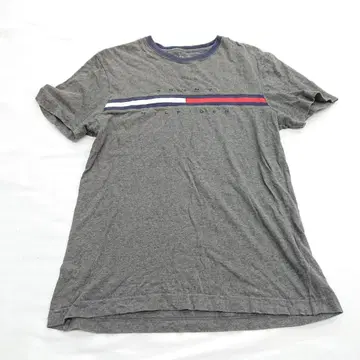 Tommy Hilfiger 그레이 반팔 티셔츠 M