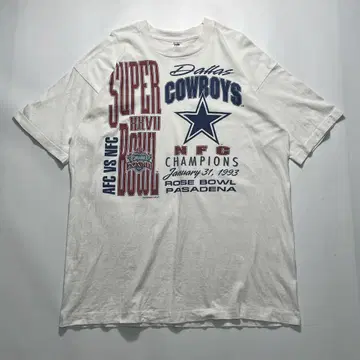 90s 후르츠 USA산 NFL 빈티지 티셔츠 XL 아이보리 6809