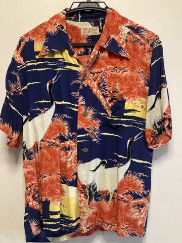 SUN SURF 알로하 셔츠 학 2006년 모델 SS32945